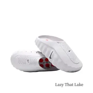 Mind 001 Closed-Toe Slippers Unisex White - Stylish, Comfortable, Non-slip, Durable, Versatile Sports and Casual Slippers