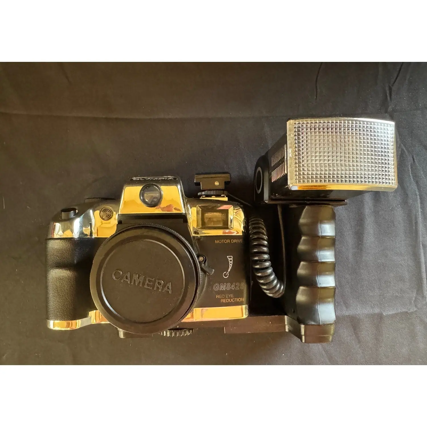 Olympia GM8426 35 MM Film Camera Motor Drive with Flash