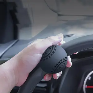 Car Steering Wheel Booster, Creative Ball Shaped Car Steering Wheel Booster, Universal Car Interior Accessories for Men & Women
