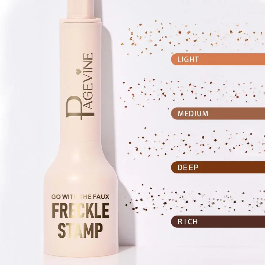 4-In-1 Natural Freckle Pen, Waterproof Long-Lasting Stick Design, Easy Application Temporary Makeup, No Flammable Ingredients Multi Functional Pigment, Cosmetic Makeup, Trending Makeup, Perfect Makeup Look