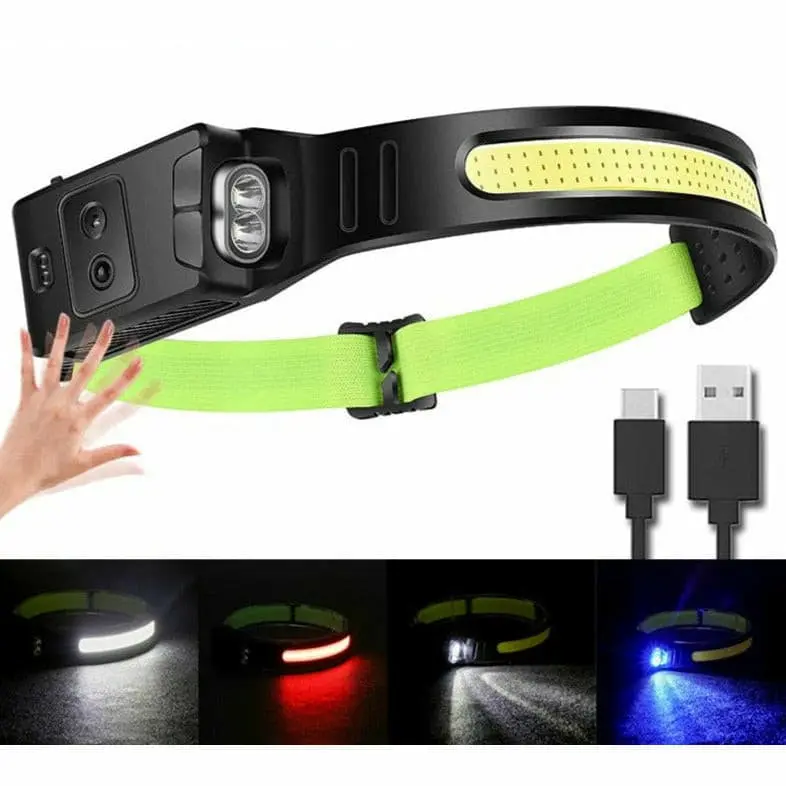 Bright Beam 270 XPE/ COB Red version LED Fishing Headlight
