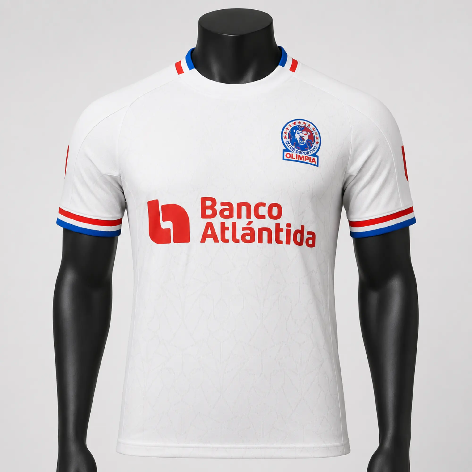 [Sale Jersey] - CD Olimpia 2026-27 Home Soccer Jersey - Full Print Logo