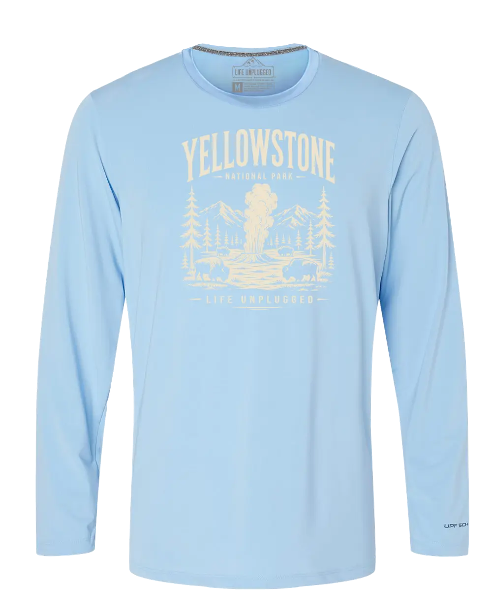 YELLOWSTONE NATIONAL PARK Performance Long Sleeve with UPF 50+