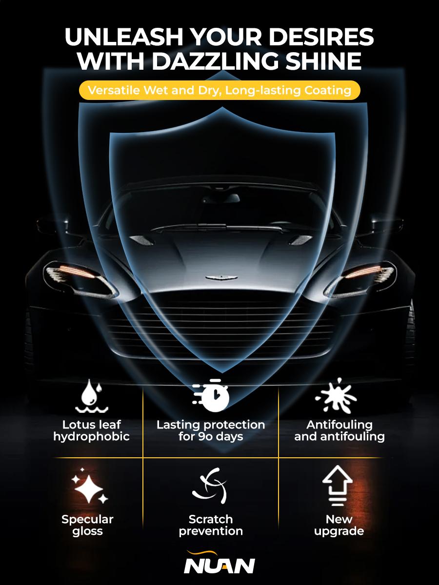 NUAN nano car coating spray All-Purpose Degreasing Cleaner, Works for Kitchen  Grease & Car Stains!