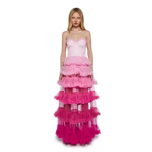 At The Altar Maxi Dress - Pink