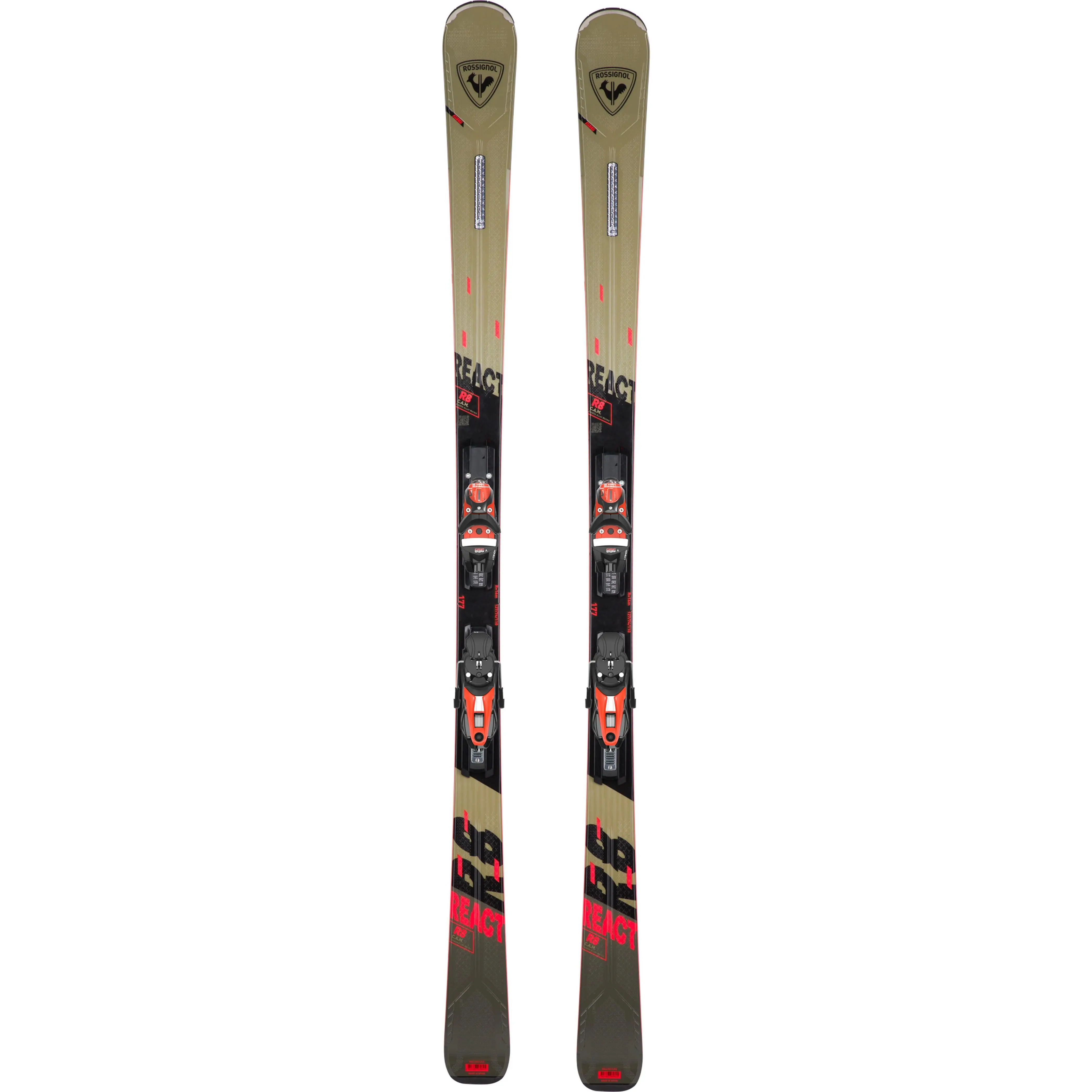 Rossignol React 8 C.A.M. Skis with Konect NX 12 Bindings 2024