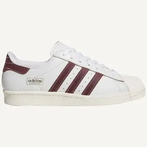 Adidas Originals Men's White Superstar 80 ADV Sneakers, JP8529 (No Box)