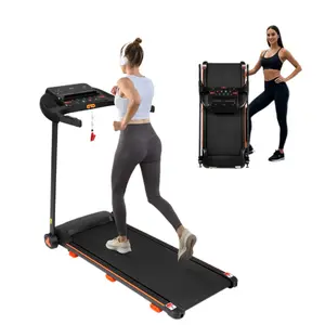 Home Smart Treadmill with Heart Rate Sensor, Foldable Running Machine, 300 lbs Weight Limit, Bluetooth Speaker