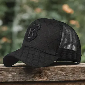 Light Luxury Baseball Cap - Stylish Men's & Women's Casual Sun Hat |     Breathable Mesh Trucker Cap