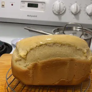 VEVOR Bread Maker, 15-in-1 3LB Dough Machine, Nonstick Ceramic Pan Automatic Breadmaker with Gluten Free Setting, Whole Wheat Bread Making, Digital, Programmable, 3 Loaf Sizes, 3 Crust Colors, White