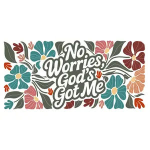 UV60 - God's Got Me UV DTF Cup Wrap