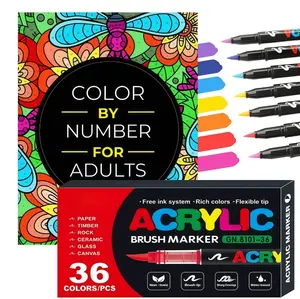 Color By Number Art Book for Adults - 75 Beautiful Designs for Relaxation & Stress Relief, Including Flowers, Animals, Mandalas, Nature, Landscapes & More (Party Gift, Home Supply)