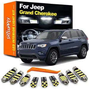 Jeep Grand Cherokee WK2 2011-2021 LED Interior Light Kit | Ultra Bright White Upgrade