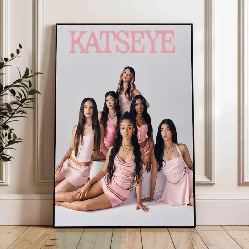 KATSEYE 2026 K-Pop  Poster, Home Wall Decor (Unframed)