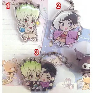 Senku & Gen Charms | 3" Acrylic Keychains