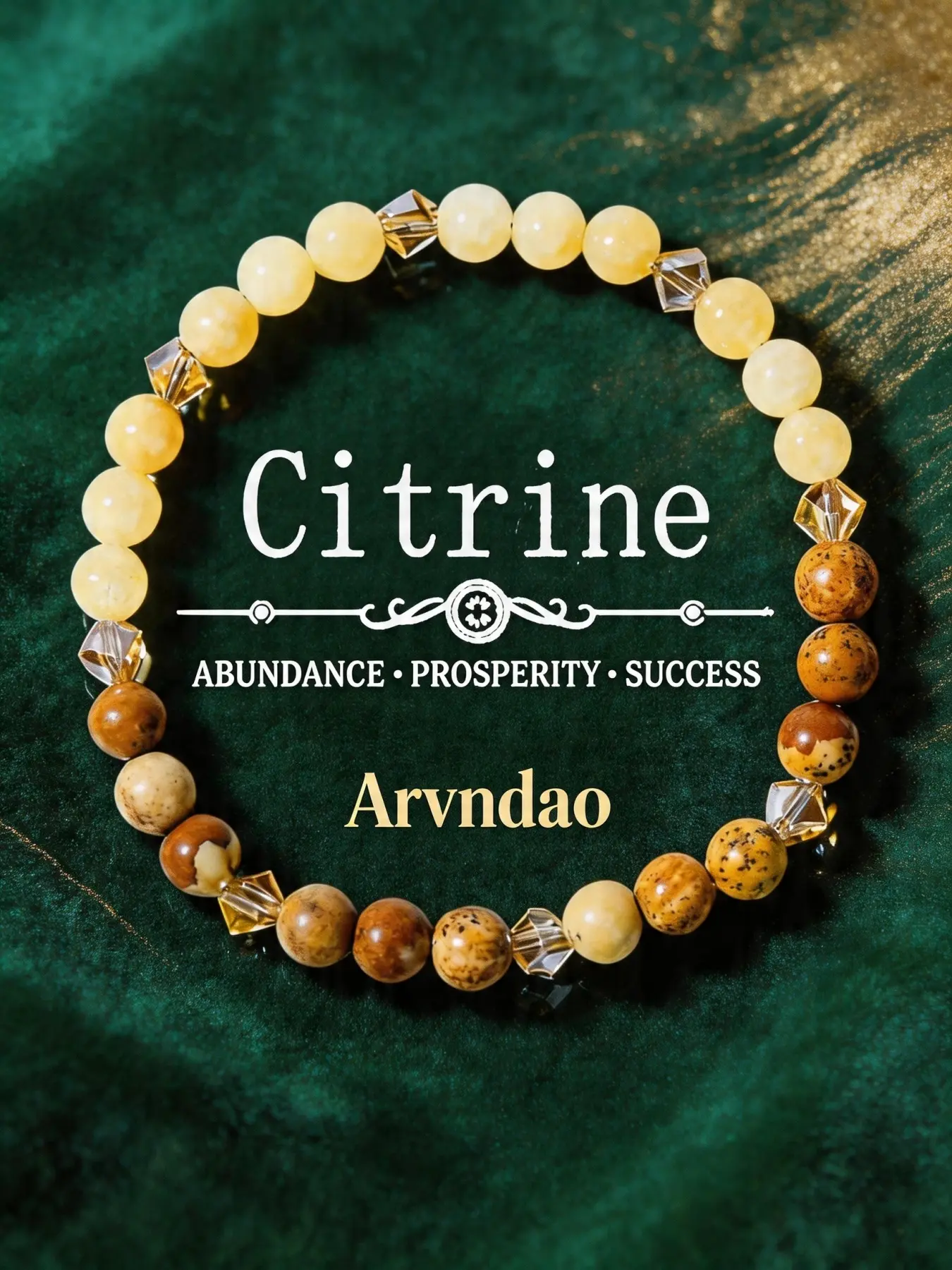 Citrine Manifestation Bracelet: The Merchant's Stone for Wealth, Crystal Bracelet, Stone Bracelets