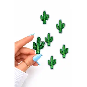 Mini Cactus Embroidered Patch