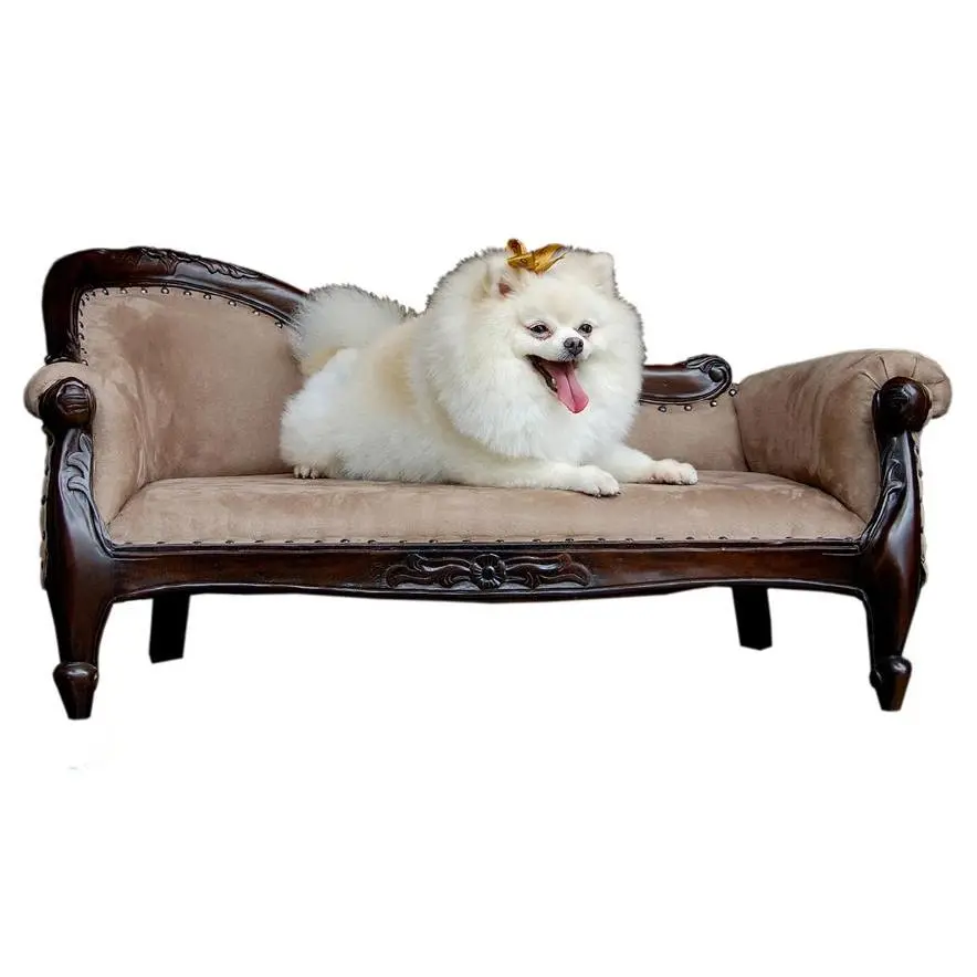 D-Art Mahogany Victorian Pet Sofa