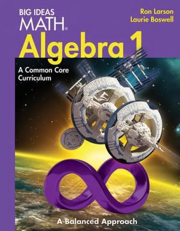 USED-BIG IDEAS MATH Algebra 1: Common Core Student Edition 2014 by HOUGHTON MIFFLIN HARCOURT (Hardcover)