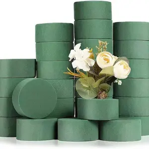 Floral Foam Blocks, 10pcs Round Artificial Flower Clay DIY Kit, Ideal for Florists, Birthdays, Graduations & Weddings, Diy Flower Decor