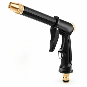 Household High-Pressure water gun, Pressure Washer Handheld, car wash sprayer, kitchen and bathroom cleaning tool, garden long pole nozzle, long handle magic washing artifact, gardening irrigation and watering tool,summervibes