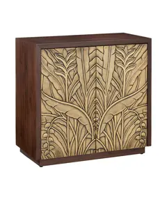 Jardin Cabinet Cabinet Walnut / Antique Brass