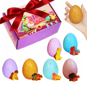 Immersive Incubation! Hatching Dinosaur Surprise Eggs for Kids – 6 Pack Easter Basket Stuffers, Birthday Gifts for Boys & Girls Ages 3-8, Fun Toddler Toys for Egg Hunt #EasterBasketStuffers