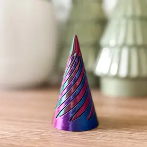 Spiral pass through Fidget toy,
