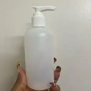 Natural Color Lotion Pump Bottles 8oz - Eco-Friendly Dispensing for Skin Care & Personal Care