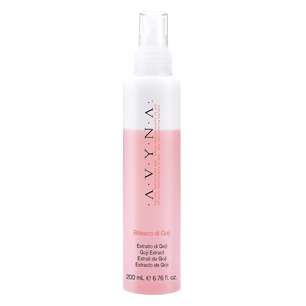 A.V.Y.N.A. Bifasico di Goji Leave-In Conditioner 200ml for Dyed Treated Fine Hair Hydrates Detangles Protects Without Weight