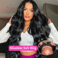 5x5 glueless wig