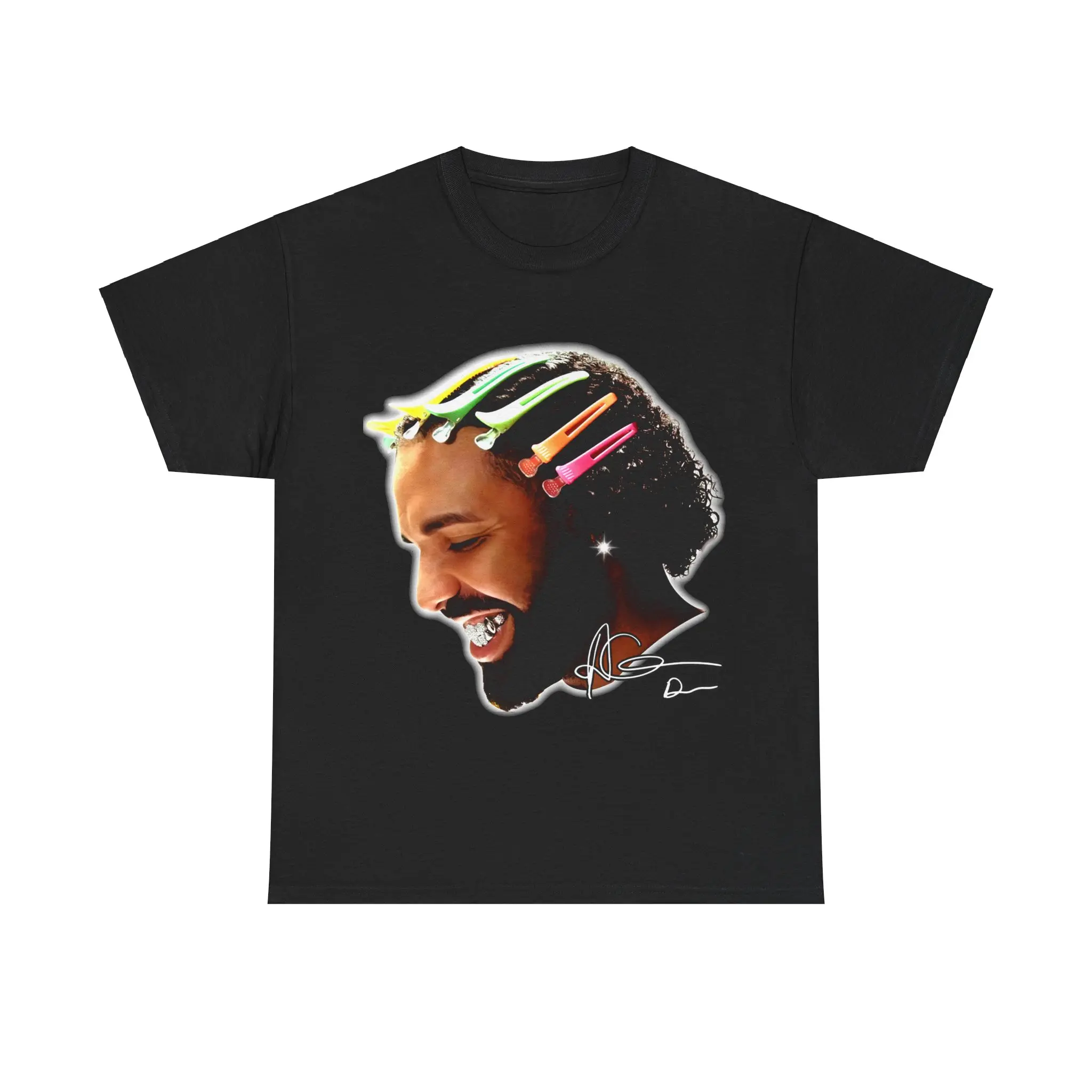 Men's Drake FATD "For All The Dogs" Drizzy Heavy Cotton Graphic T-Shirt, Retro Graphic Street Vibe Rap Streetwear, US Cotton Trust Crewneck Short-Sleeve Comfy Vintage Casual Top, Bold Graphic, Instant Impact, Premium Print, Standout Look