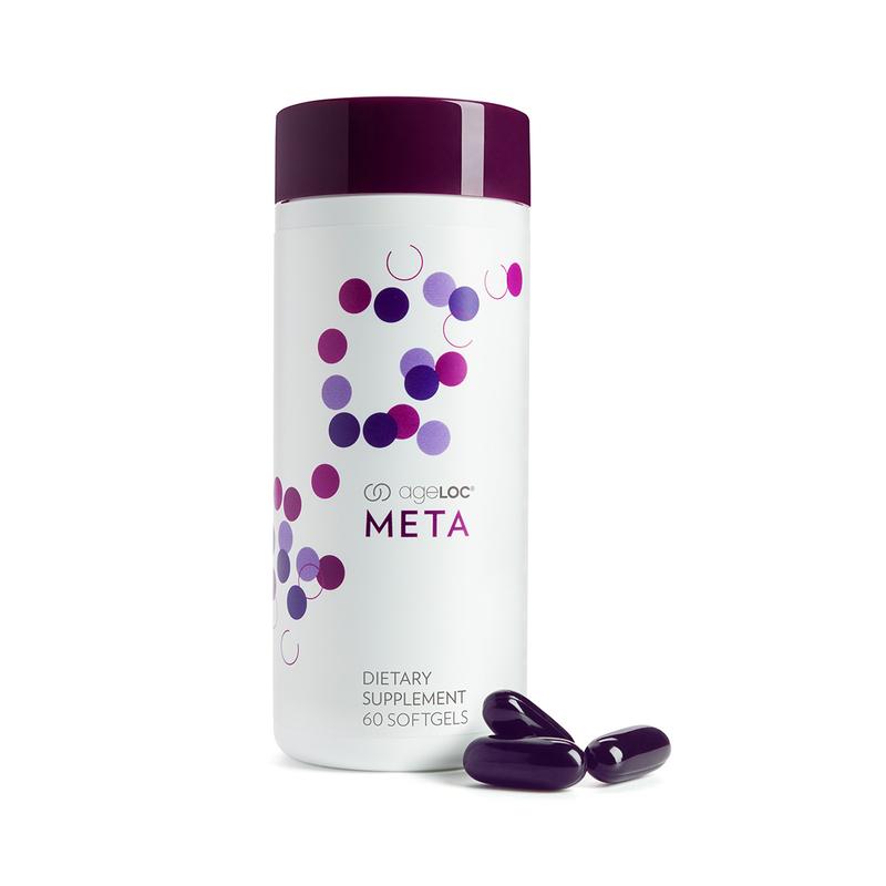 Nu Skin ageLOC Meta Healthcare Supplement - Anthocyanin Blend for Healthier Mode, Scientifically Backed Dietary Supplement for Modern Lifestyle