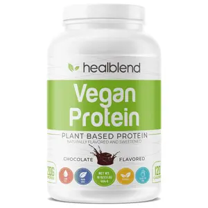 Vegan Plant Protein Powder – 20g Clean Protein for Muscle Recovery, Energy & Digestion – Gluten-Free, Non-GMO, No Dairy or Soy – Smooth Taste & Mix