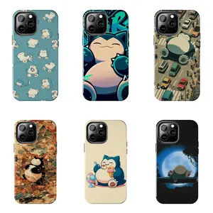 Dreaming Snorlax Series Phone Case, Compatible with iPhone 7,8,X,11,12,13,14,15,16,17 & Samsung Galaxy S21,S22,S23,S24,S25 Series