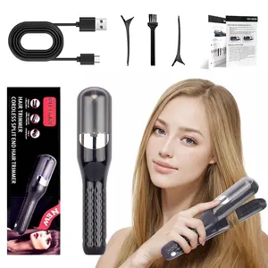 USB Rechargeable Typ-C Hair Trimmer, Wireless Portable Design, Ideal for Split End Trimming, Fast & Easy Grooming Solution