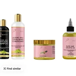 Hair sets shampoo Oil Pomade and conditioners - encourages healthier hair and longer Hair set Rosemary Argan Haircare Plant Nourishing Argan Oil Biotin Restore