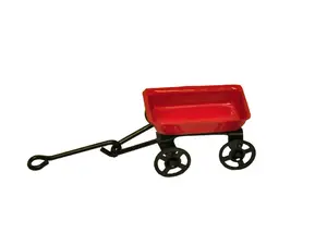 G & F Products Mini Garden 10023 Fairy Garden Miniature Little Wagon