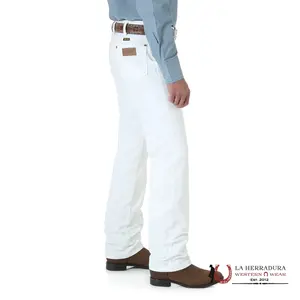 WRANGLER MEN'S JEANS COWBOY CUT SLIM FIT WHITE WASH 936WHI WRANGLER MEN'S JEANS COWBOY CUT SLIM FIT WHITE WASH 936WHI