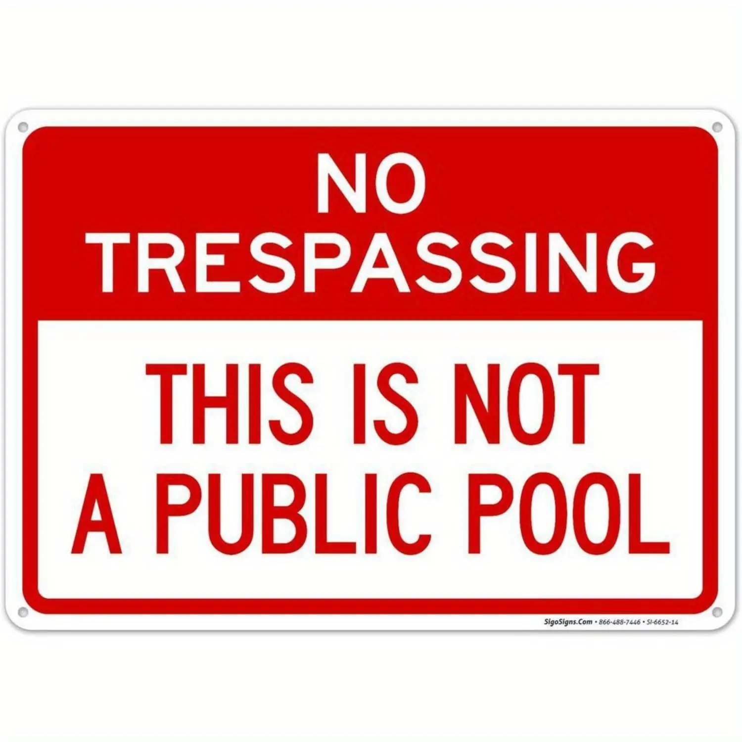 1pc Metal Wall Art Sign This Is Not A Public Pool Sign Text "This Is Not A Public Pool" Hanging Plaque Perfect for Room Deco, Room Decor Metal Wall Ar Wall Decoration, 2D Flat