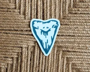 Shark Tooth Sticker