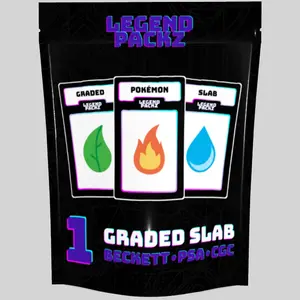Legend Packz Graded Pokemon Slab (PSA/CGC)