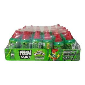 Pelon Pelo Rico 36ct-1ozpcs Tamarind Flavor Push Candy Sweet Tangy Flavor Snack