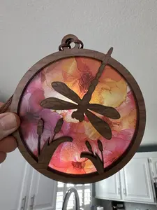 Dragonfly Suncatcher for Sunny Window