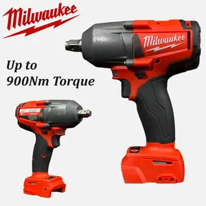 Milwaukee 900Nm High Torque Impact Wrench 1/2" Cordless Brushless – 2400RPM Power Tool for Auto Repair & Heavy Duty Jobs Variable Speed Kit