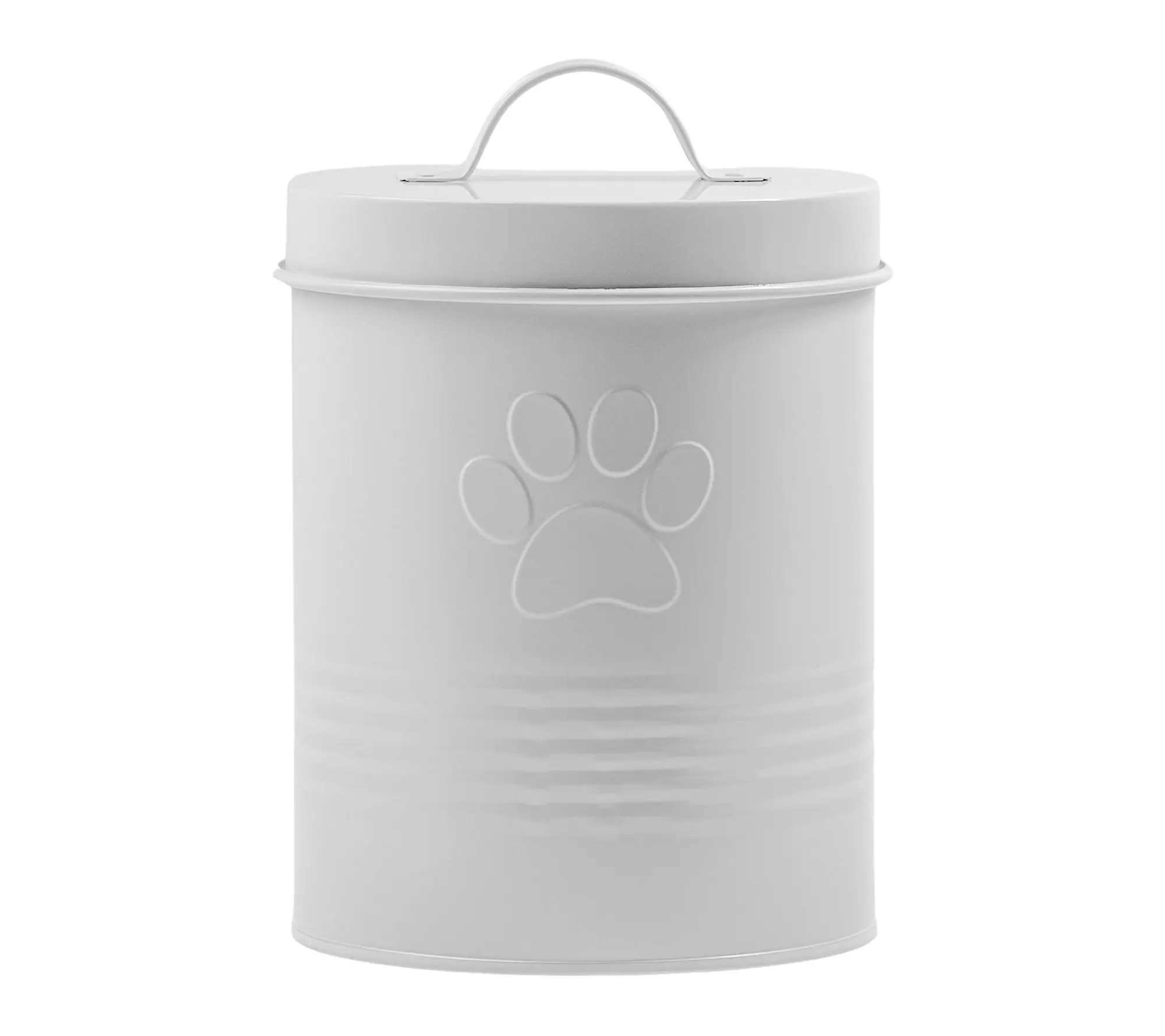 10 Strawberry Street Retro Metal Pet Treat Canister, Large