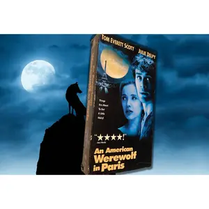 "An American Werewolf in Paris"  VHS