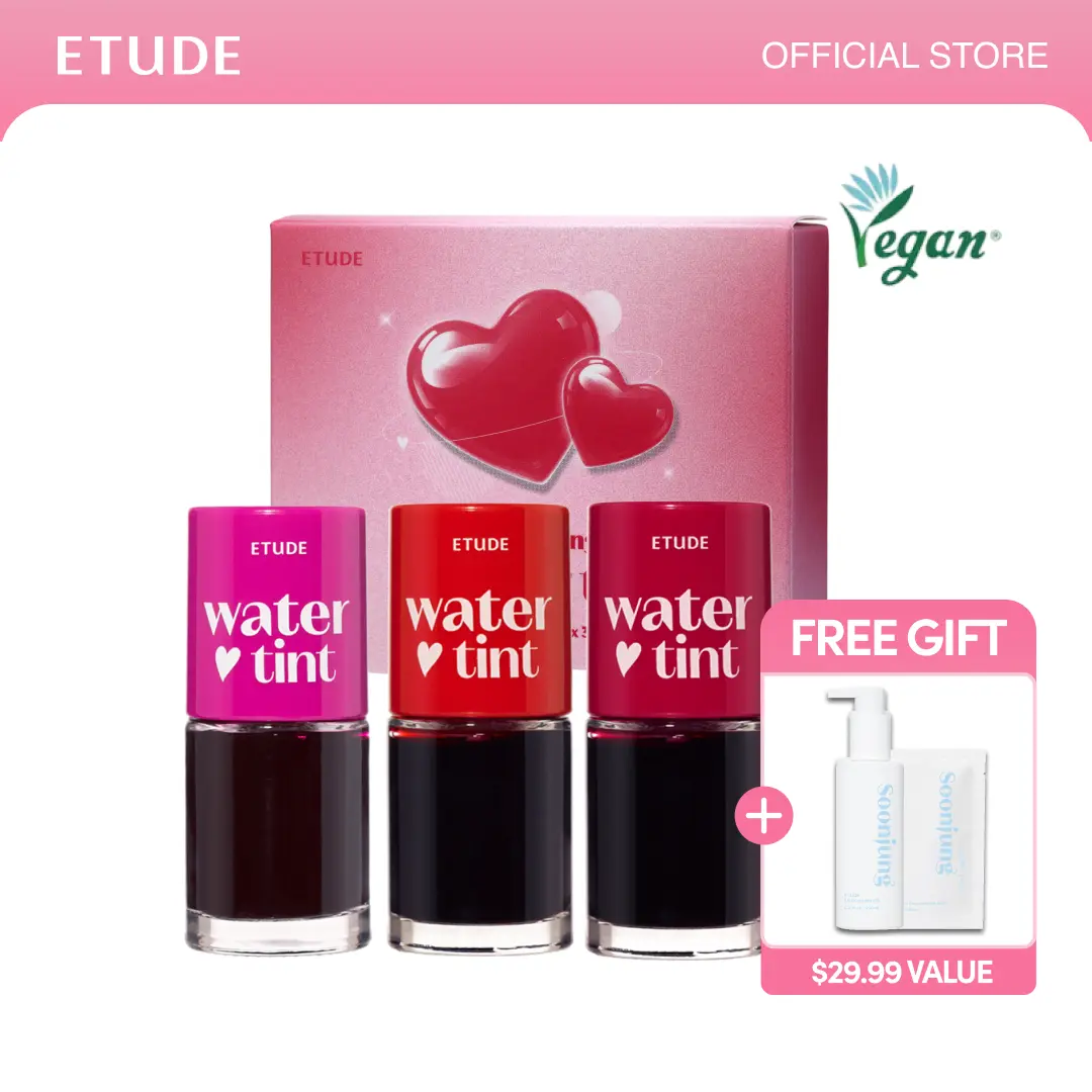 [ETUDE Official] NEW ARRIVAL | Dear Darling Water Tint | 2-in-1 Lip & Cheek Tint | Viral K-Beauty Lip Stain | Long-Lasting Wear | Hydrating Formula | Smudge-Proof Wear | Vivid Buildable Color