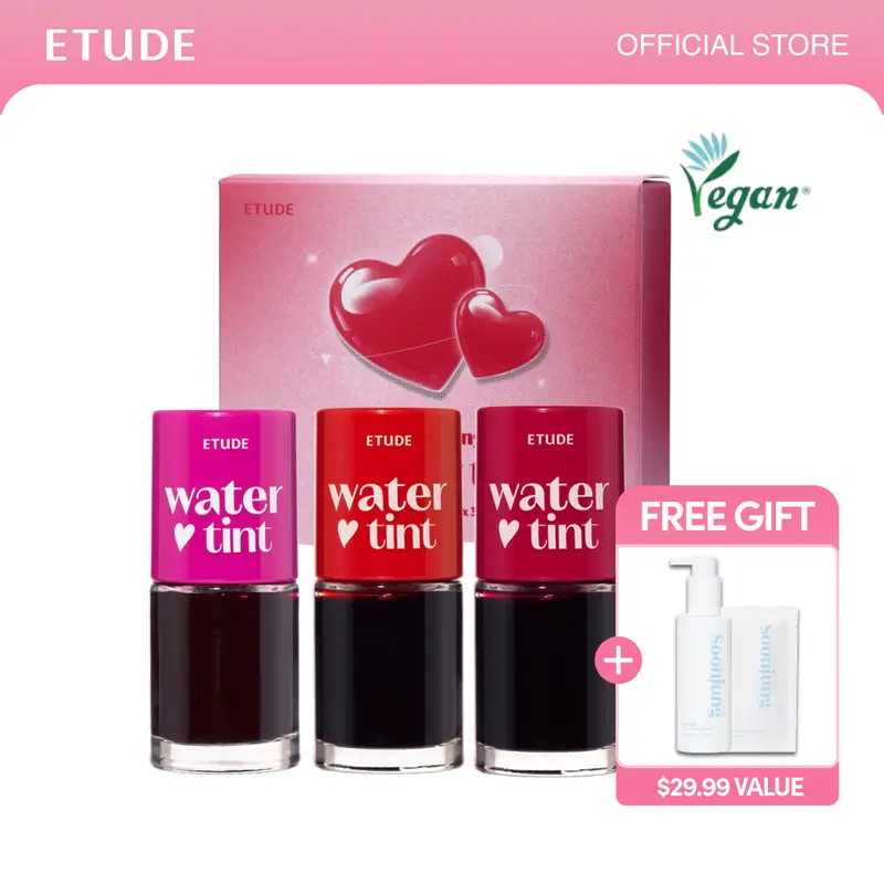 [ETUDE Official] NEW ARRIVAL | Dear Darling Water Tint | 2-in-1 Lip & Cheek Tint | Viral K-Beauty Lip Stain | Long-Lasting Wear | Hydrating Formula | Smudge-Proof Wear | Vivid Buildable Color