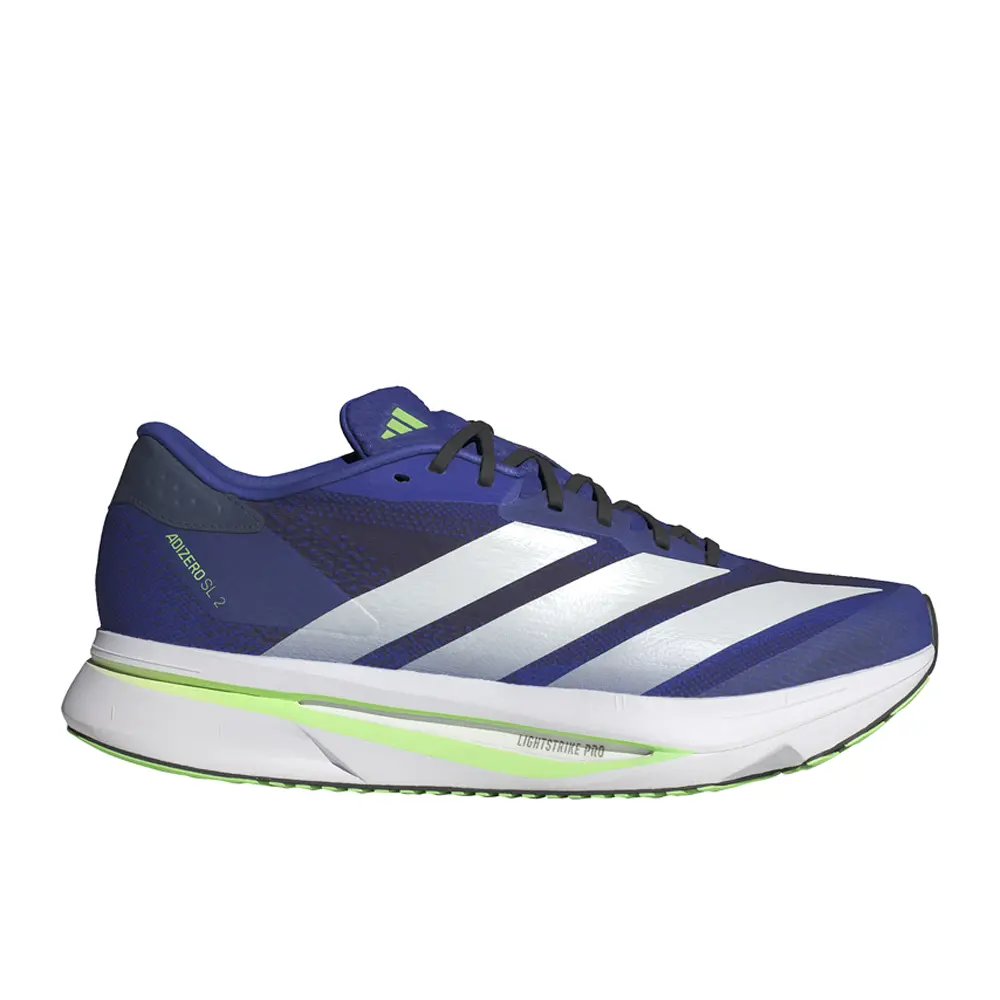 adidas Mens Adizero Sl 2 Running Sneakers Shoes - Blue